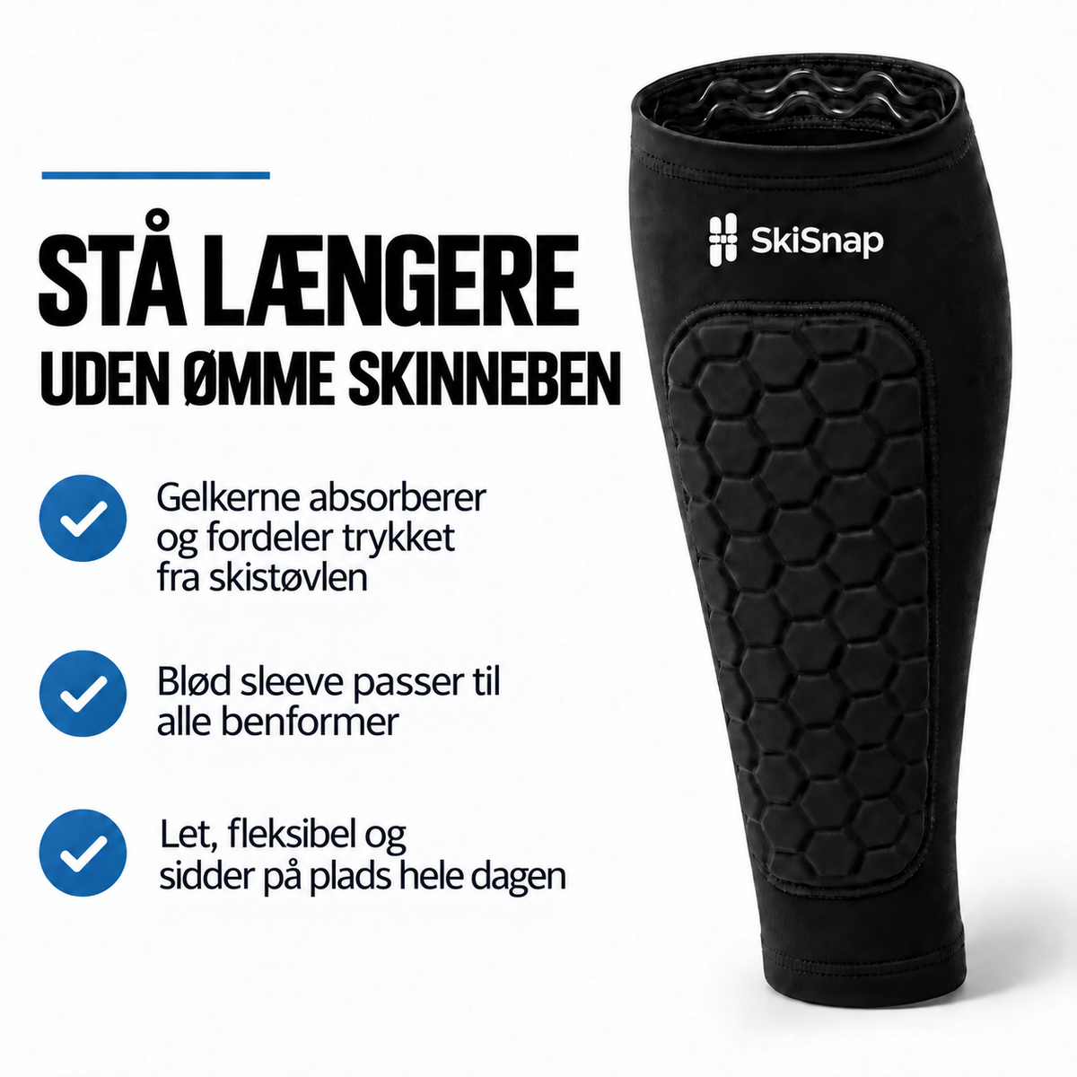 Skisnap - benskinne