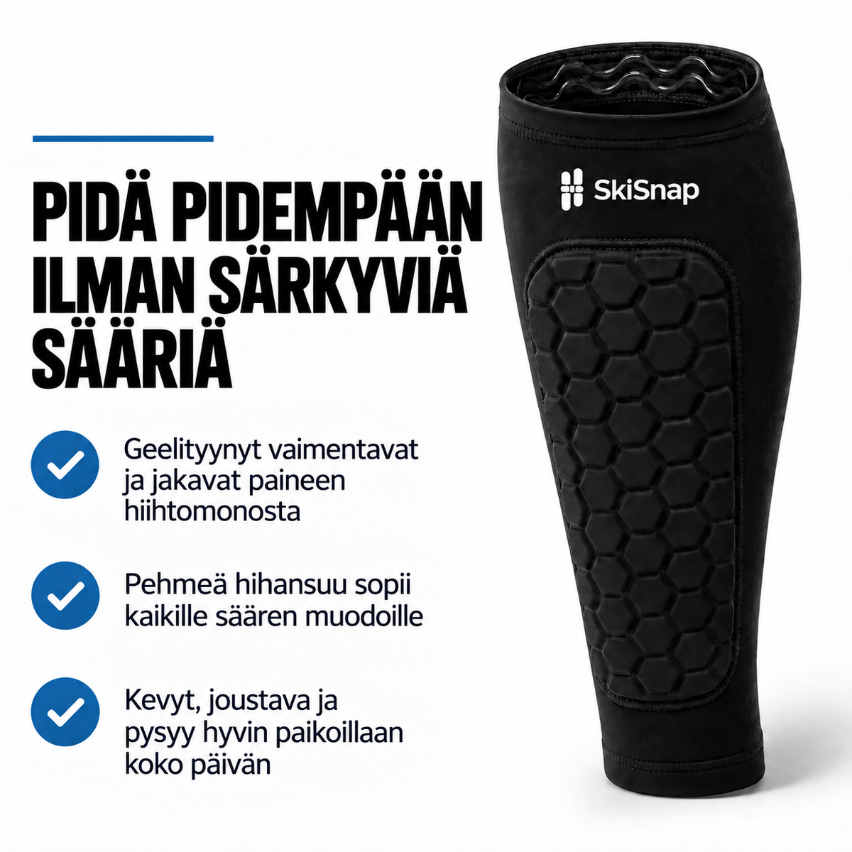 SkiSnap - Säärisuoja
